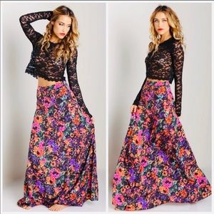 Show Me your Mumu Princess Ariel Maxi Skirt